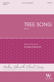 Tree Song SSAA choral sheet music cover Thumbnail